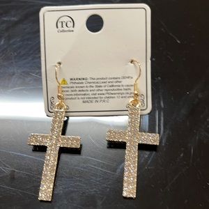 Cross My Heart Earrings